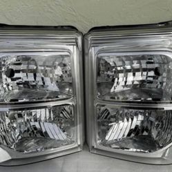 11-16 Ford F250 F350 F450 F550 Headlights Luces Micas Calaveras Faros Faroles Focos
