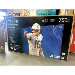 HUGE SHIPMENT IN!!! 75" TCL 4K QLED HDR Smart 75Q691G