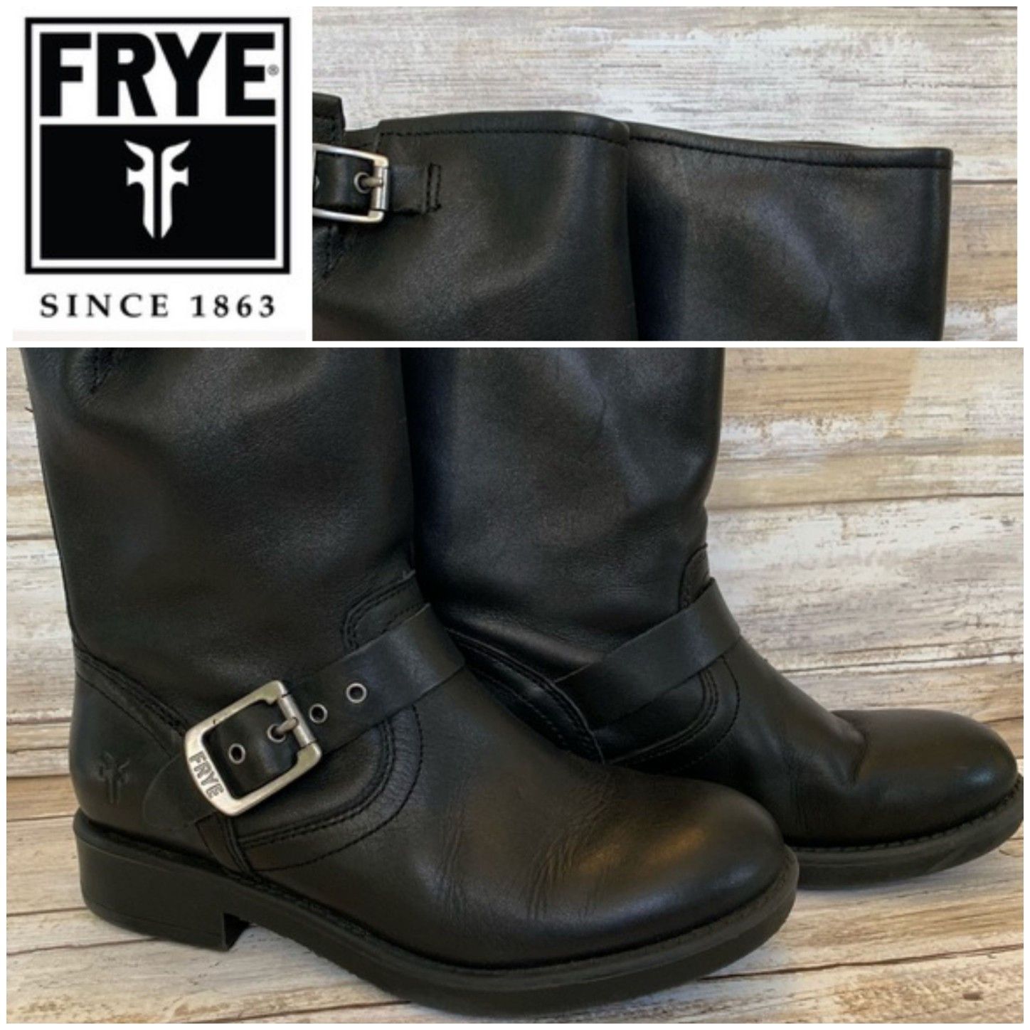 Kids Frye Leather Boots