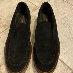 To Boot Men’s Black Suede Loafers