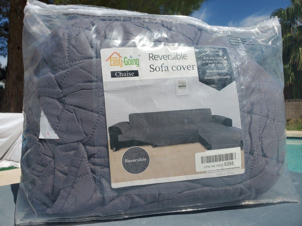 $35 EASY GOING SECTIONAL SOFA COVER REVERSIBLE