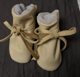 Authentic Leather Baby Moccasins