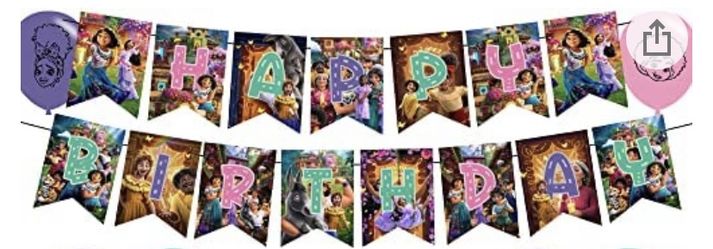 Encanto Party Decoración 