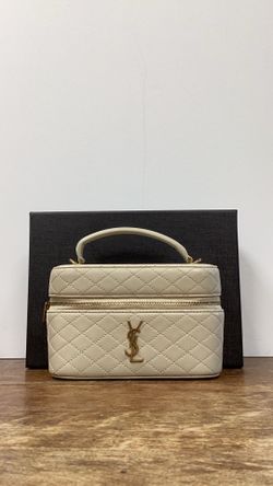 Saint Laurent Mini Gaby Vanity Bag 'Soft Cream'