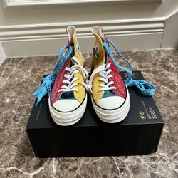 Converse Chuck Taylor All Star 70 Hi - JW Anderson Glitter Yellow Red