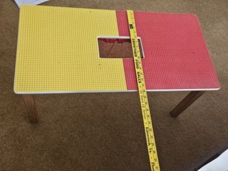 Lego Table - Child Size - Oak - Like New
