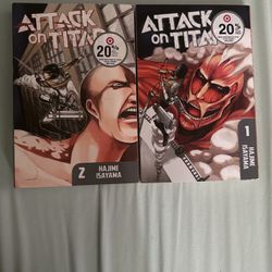 Attack On Titan/My Hero Academia Vol 1&2