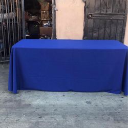 Polyster 6ft Regular Tablecloth