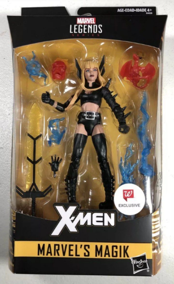 Exclusive Marvel Legends X-Men Magik Collectible Action Figure Toy