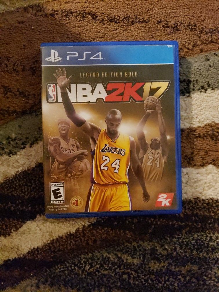 Ps4 Nba2k17 Legend Edition Kobe Bryant