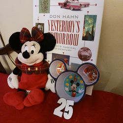 Disney's Lot Of Three Disney 'S Book 2017, Minnie, Child Dish
