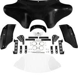 Outer Batwing Fairing Windshield Mount Hardware Kit Fit For Harley Road King