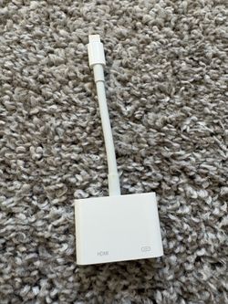 Apple Lightning Digital AV Adapter Model A1438