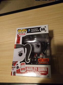 Pop Harley Quinn Hot topic exclusive pre release