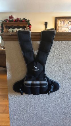 Weighted Vest 16lbs- Black- Empower. New