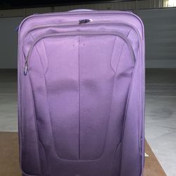 Samsonite G.T Dual 2 Piece Set Suitcases Purple