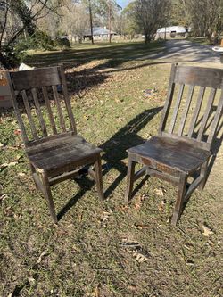 Wooden Chairs