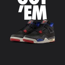 Jordan 4 Retro Rare Air (Gold Lettering) 10M