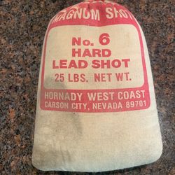 21.2 lbs of Hornady no.6 great for collectors
