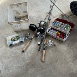 Fishing Poles And Accessories 