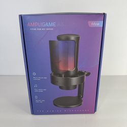 FIFINE Ampligame RGB Gaming Mic 