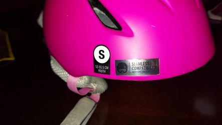 Giro Ski Helmet Pink Size Yiuth SMALL BIKE S