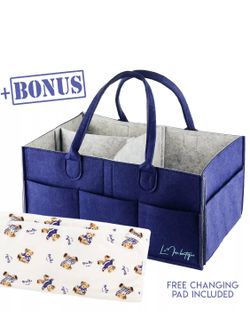 Caddy bag storage basket baby shower gift