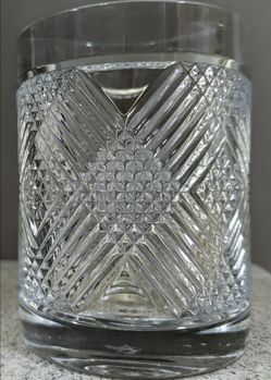 Ralph Lauren Argyle Leaded Crystal Tumblers