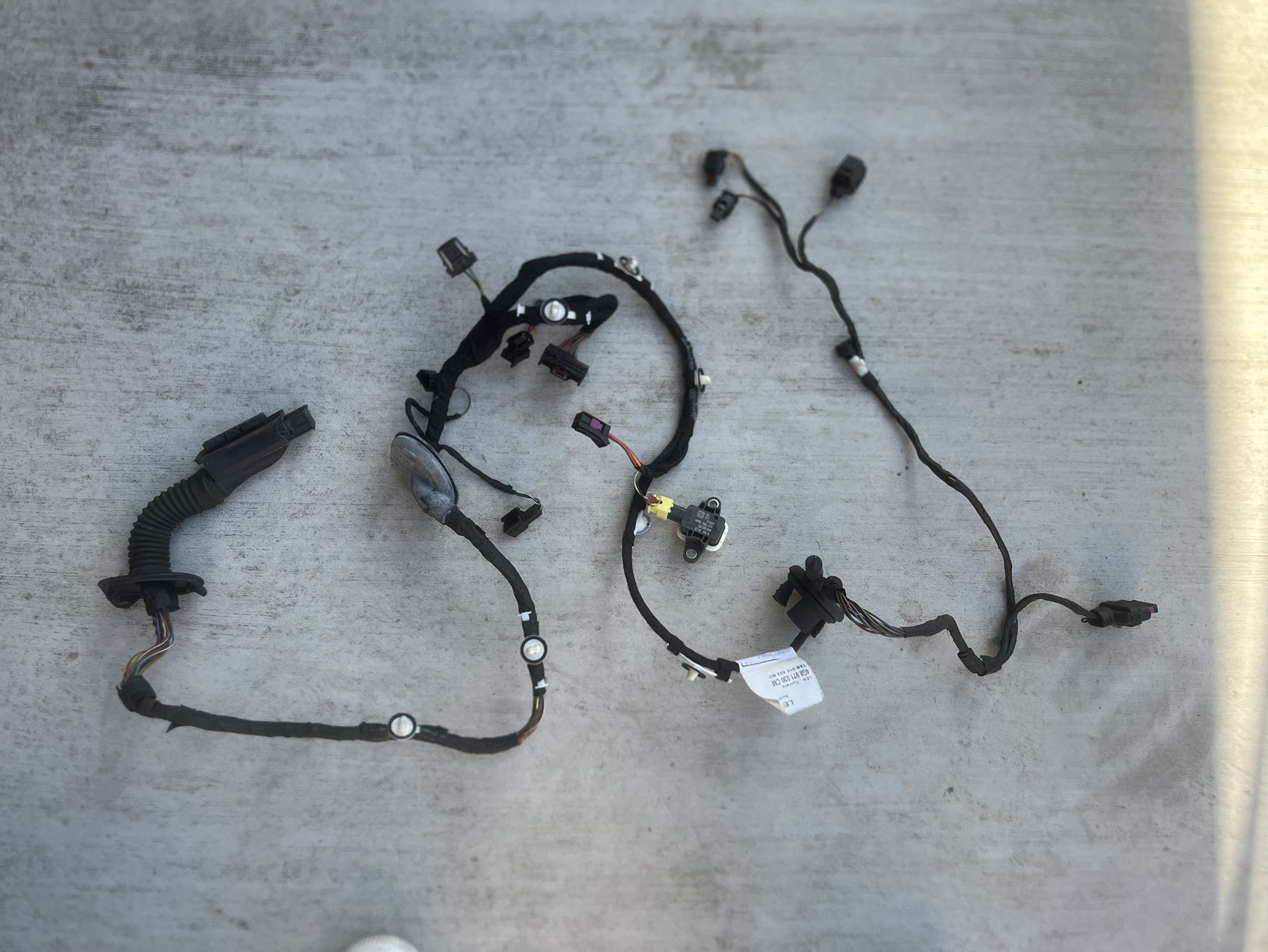 2012-2018 Audi A7 Door Wire Wiring Harness
