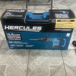 HERCULES 14.5 Amp 23 lb. SDS-MAX Type Demolition Hammer with Maximum Vibration Control - Item 56843