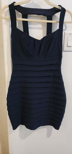 Short Navy Blue Sleeveless Dress. Size M. $5