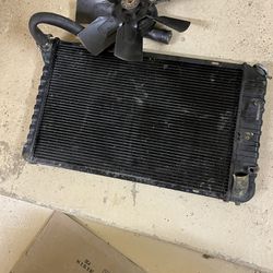 Small Block Chevy Radiator And Fan
