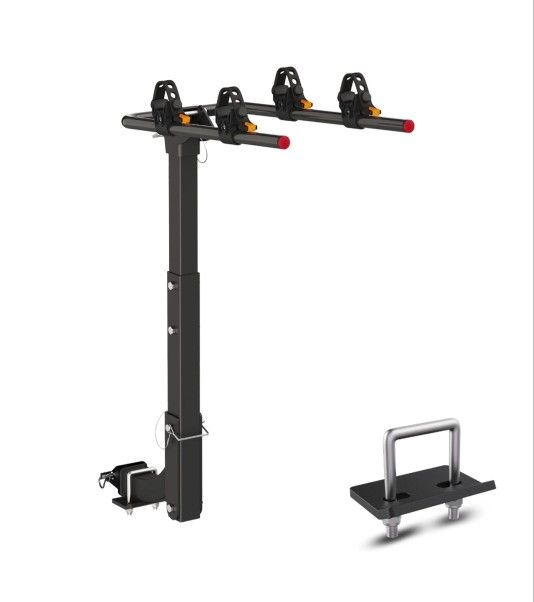 NEW! 2 Bike Rack for Car, Bicycle Carrier Compatible with 2'' Hitch Receiver, Heavy Duty Bike Hitch Mount Rack Double Foldable Swing Down Bike Rack