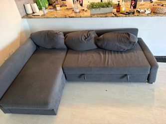 IKEA Pull Out Couch w Storage