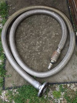 Steel 3" flex hose