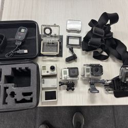 GoPro Hero Cameras - And Extras