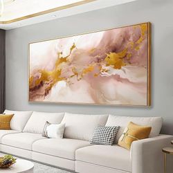 New 20"x40" Modern Abstract Canvas Wall Art