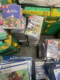 Video Games Ps4, Ps5 And Switch