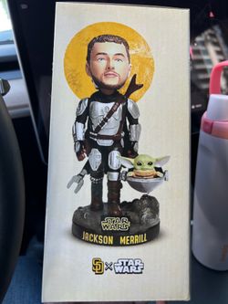 Jackson Merrill Star Wars Bobblehead Theme Night San Diego Padres NEW