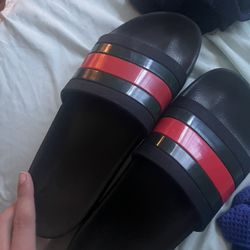 Gucci Official Rubber Slides 
