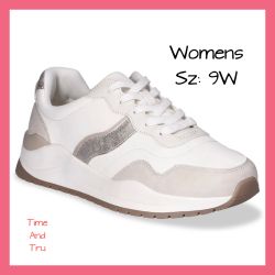 New Womens Time And Tru Chunky Jogger Sz:9W