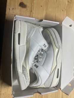 White air Jordan 3s