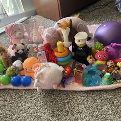 Plushies, Ty Beanie Babies, And Toys 