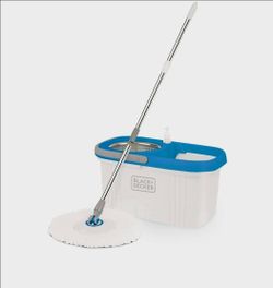 Black + Decker Spin Mop & Bucket