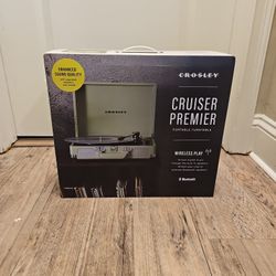 Crosley Crusier Premier Viynl Player (Mint Green)