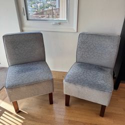 Pair of Accent Chairs - Target Threshold - Chair Set BOTH FOR $110