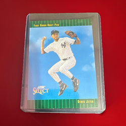 Score Select Derek Jeter First Round Draft Pick #(contact info removed) 2 Card Lot