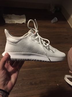 Brand new never worn size 8.5 white adidas