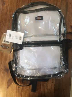 Dikies transparent backpack