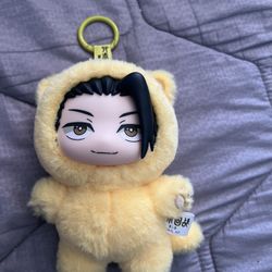 Suguru Geto Jujutsu Kaisen Cat Ear Plush Keychain